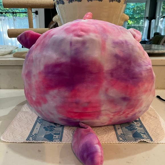 Squishmallows Lola the Unicorn Tie Dye Valentine Plush by Kelly Toys - Picture 4 of 10